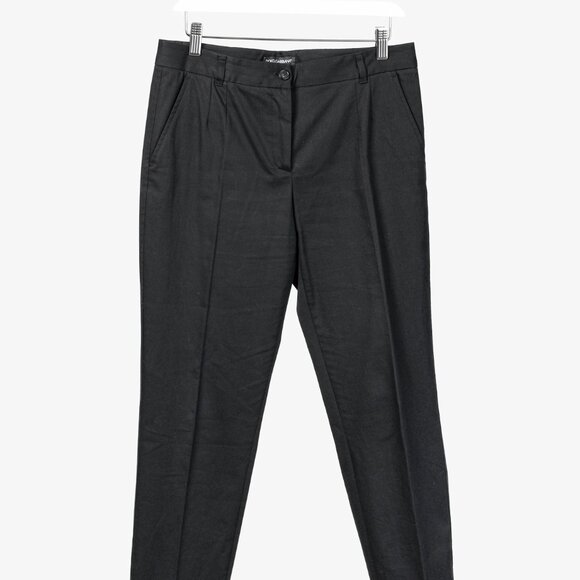 Dolce & Gabbana Black Chino Pant